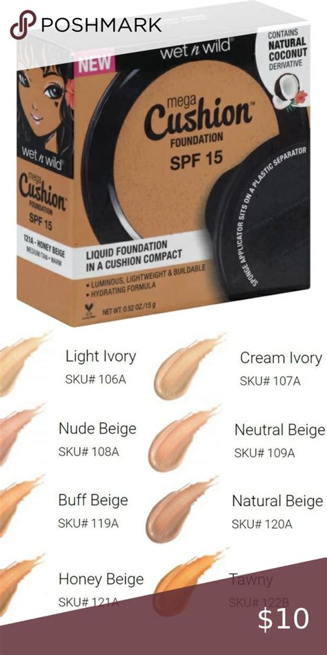 wet n wild cushion foundation|wet n wild foundation match.